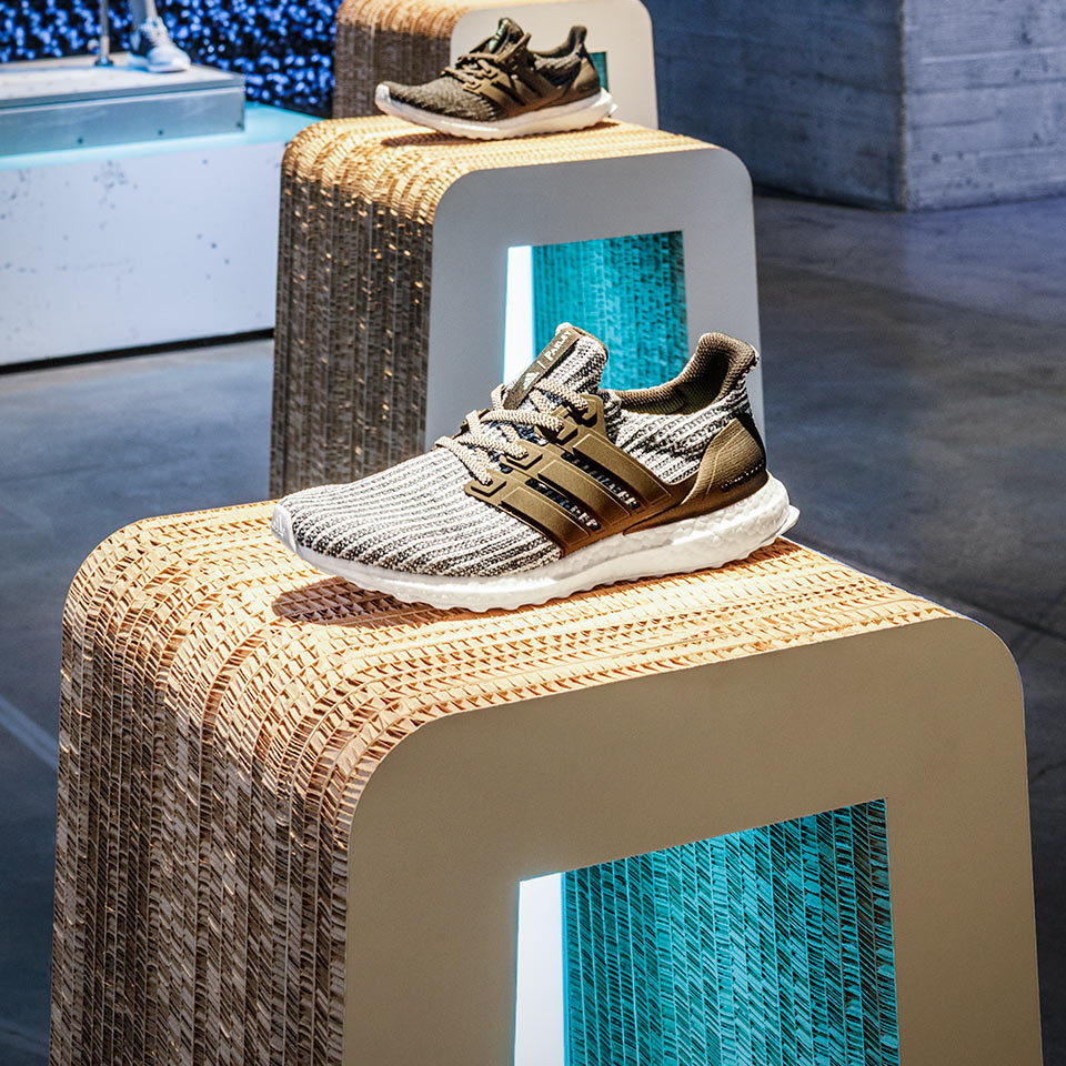 adidas parley partnership storefront