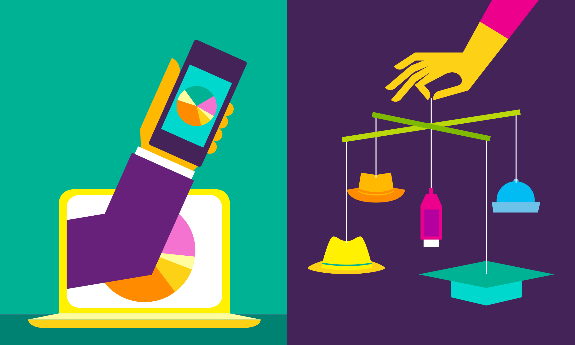 Microsoft brand illustraion